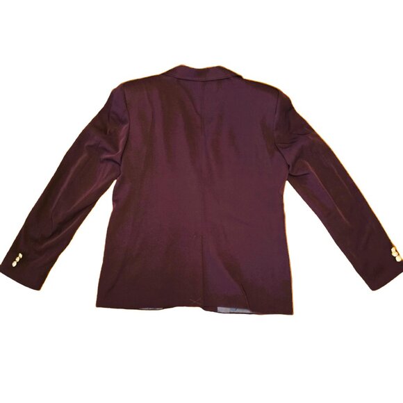 International Leadership of Texas ILTexas ~ Formal Blazer Size 16 Husky - Picture 2 of 14